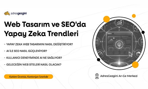Web Tasarım ve SEO'da Yapay Zeka Trendleri